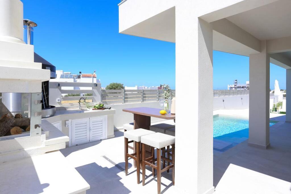 Villa Constantino With Heated Pool Kato Gouves Экстерьер фото